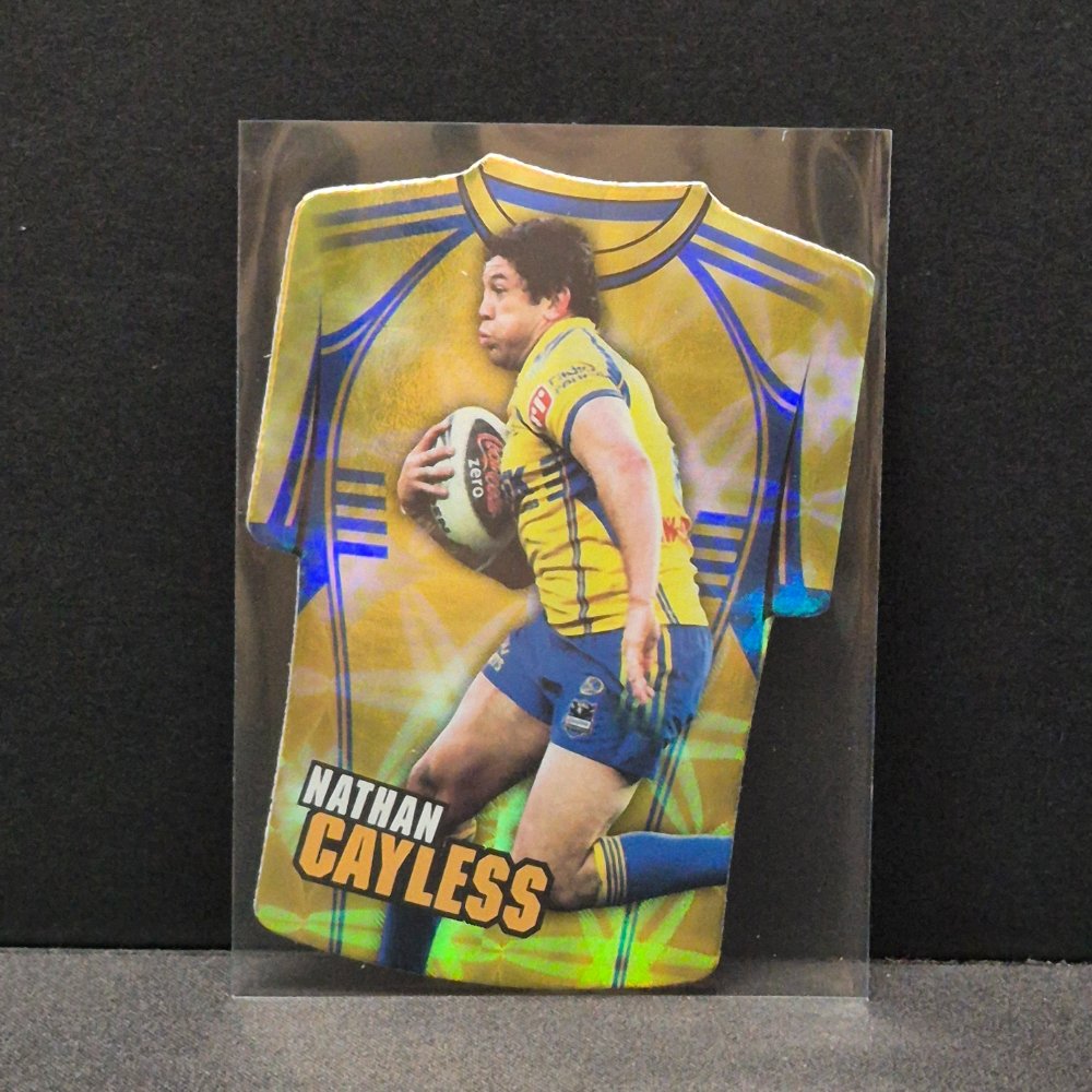 2009 NRL Select Champions - Jersey Diecut - JDC112 - Nathan Cayless