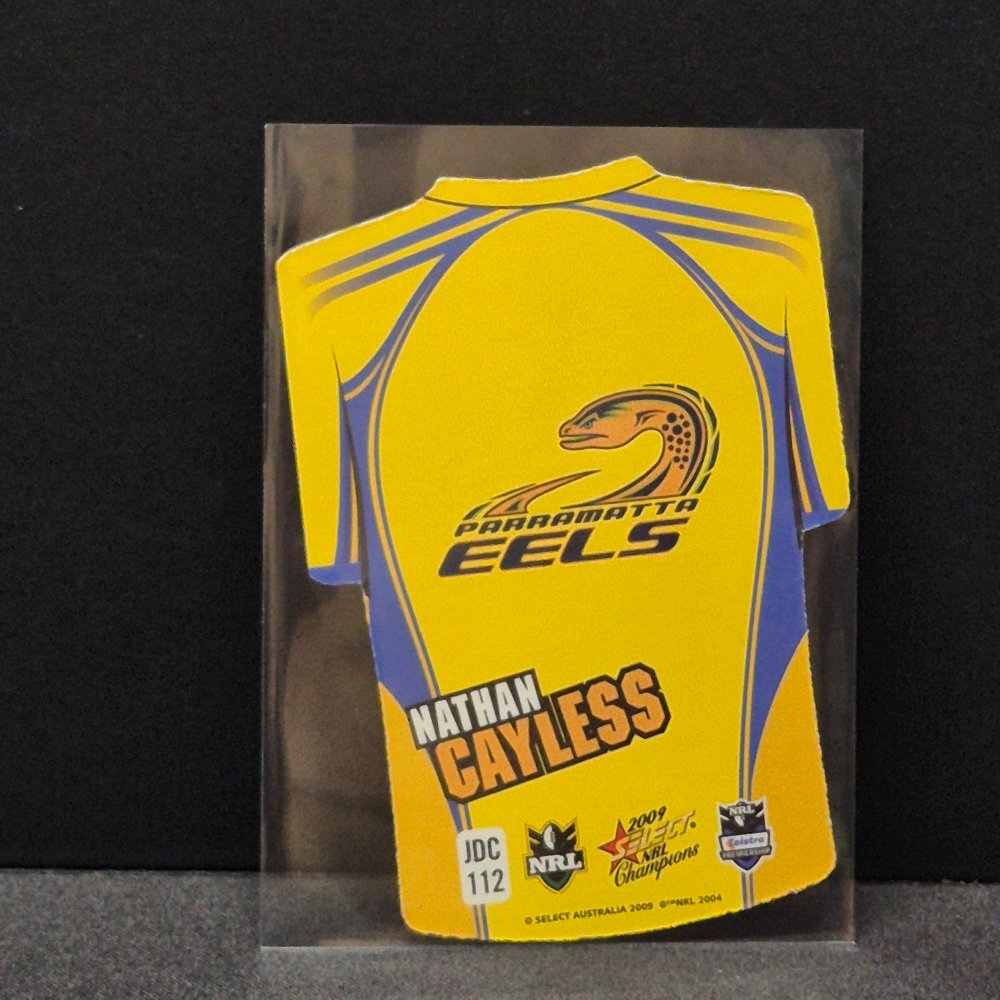 2009 NRL Select Champions - Jersey Diecut - JDC112 - Nathan Cayless