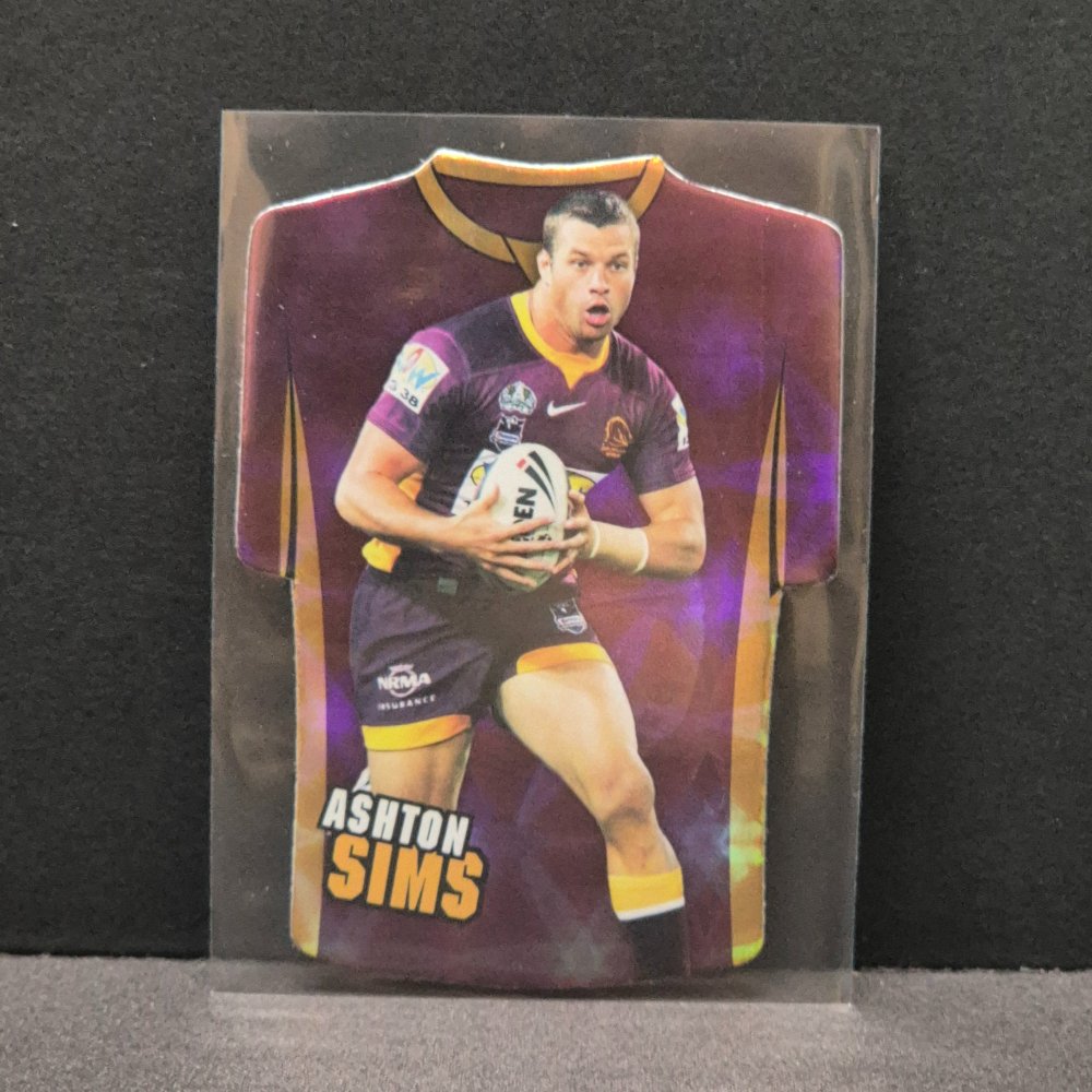 2009 NRL Select Champions - Jersey Diecut - JDC12 - Ashton Sims