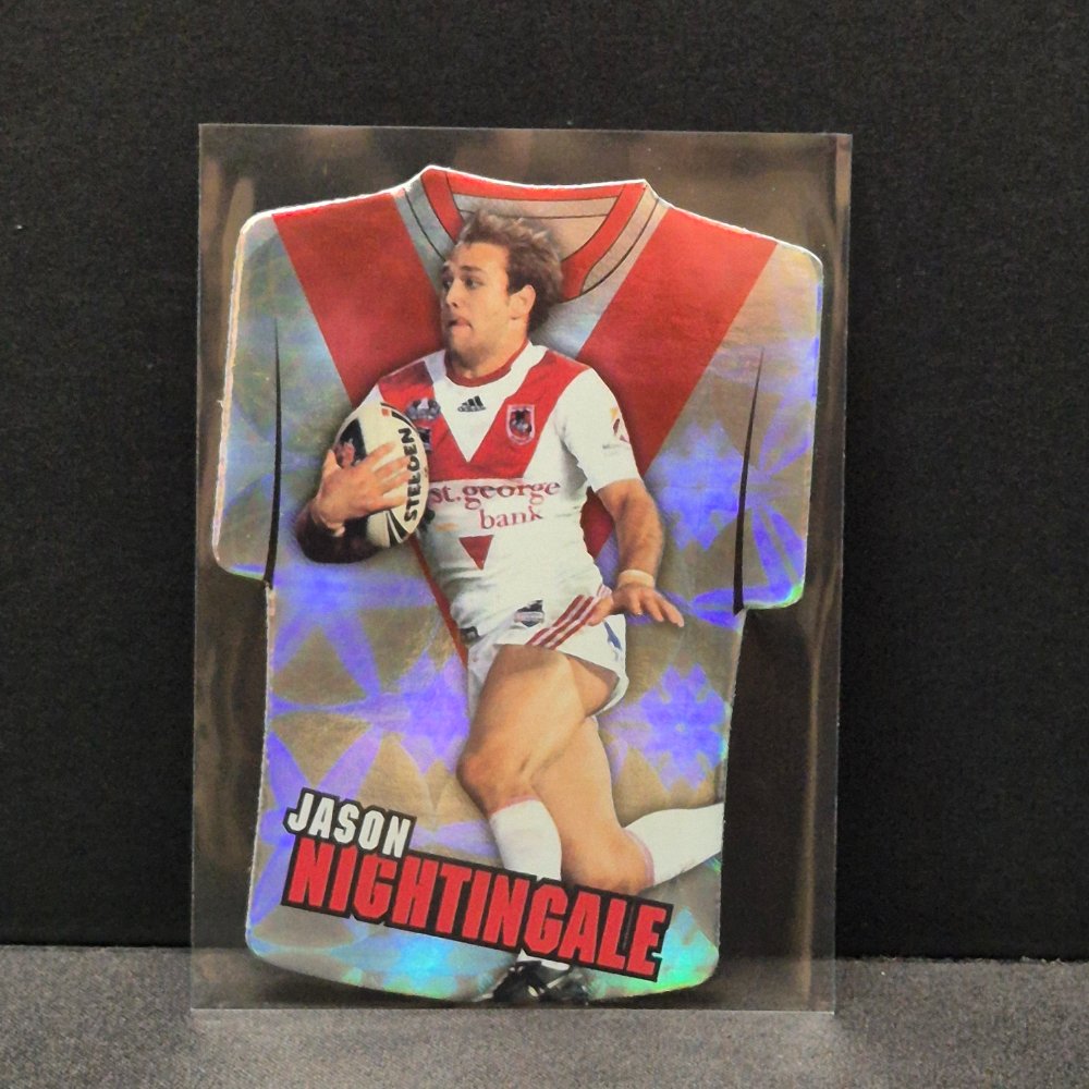 2009 NRL Select Champions - Jersey Diecut - JDC140 - Jason Nightingale
