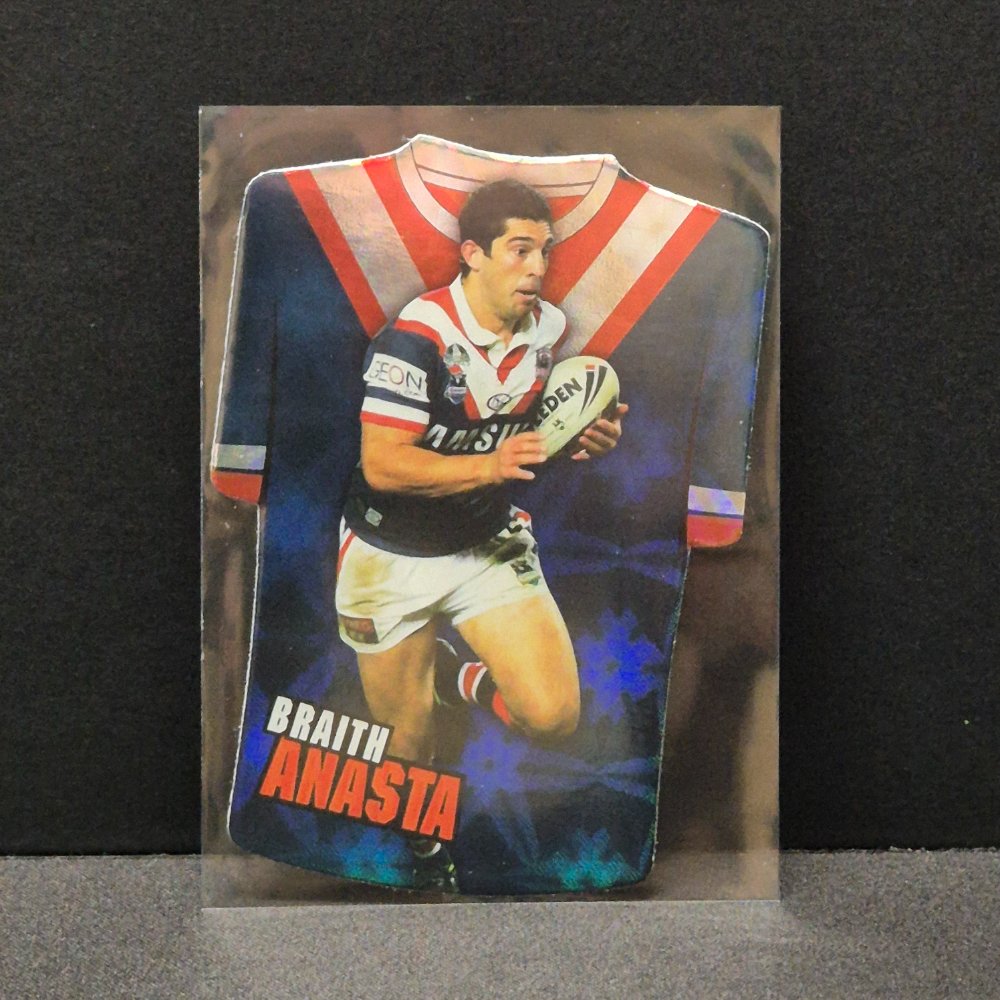 2009 NRL Select Champions - Jersey Diecut - JDC160 - Braith Anasta
