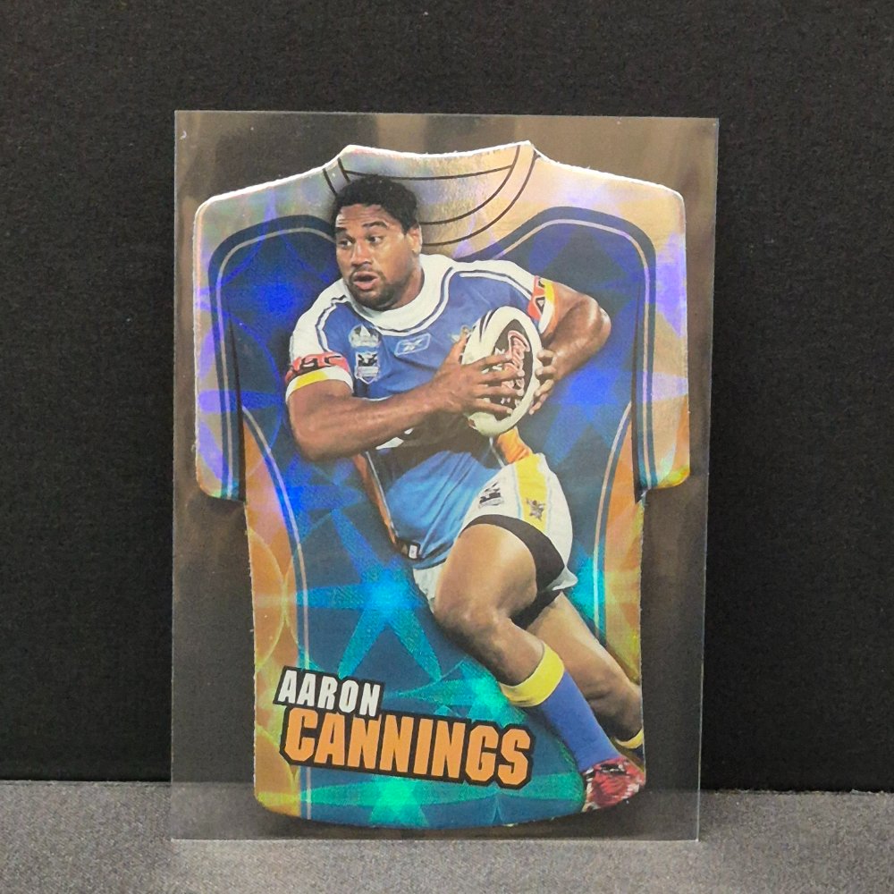 2009 NRL Select Champions - Jersey Diecut - JDC55 - Aaron Cannings