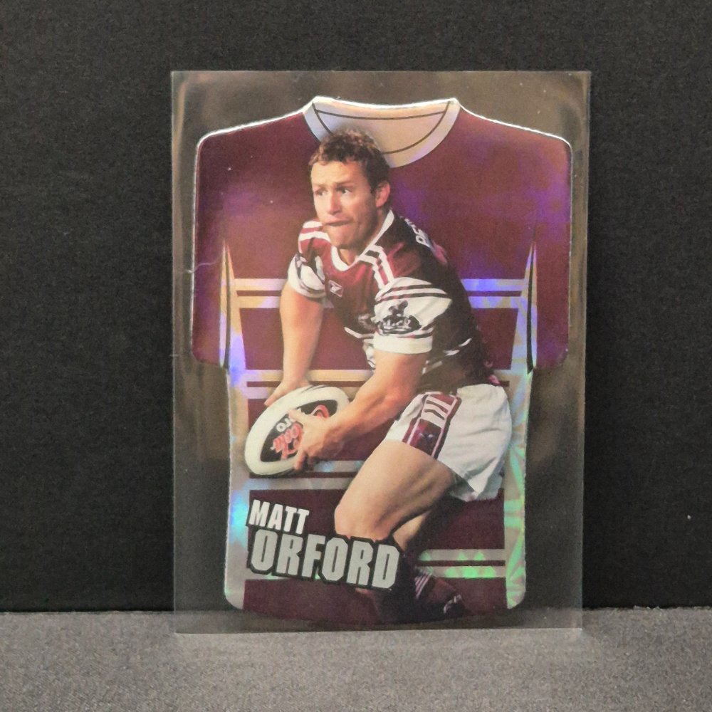 2009 NRL Select Champions - Jersey Diecut - JDC64 - Matt Orford
