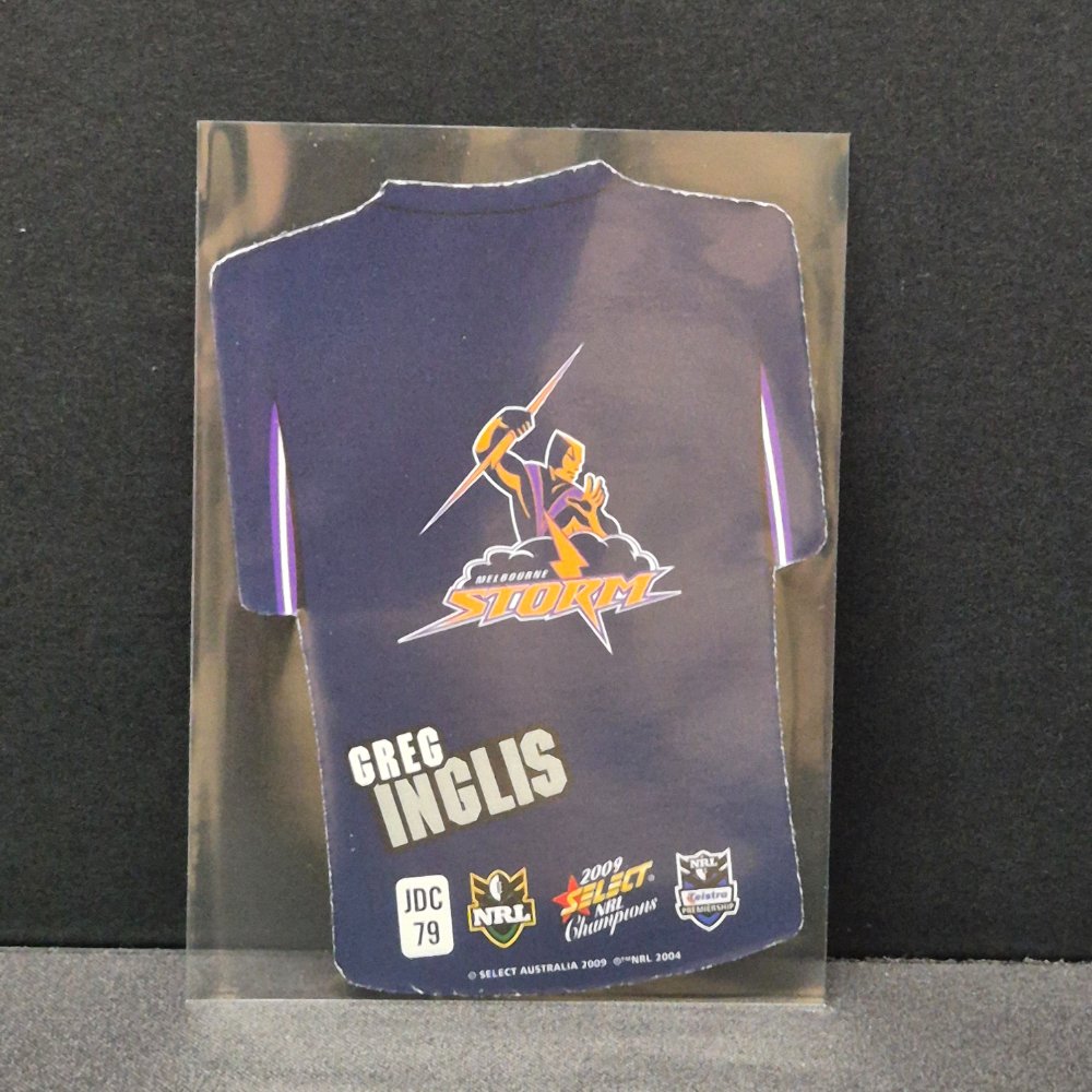 2009 NRL Select Champions - Jersey Diecut - JDC79 - Greg Inglis