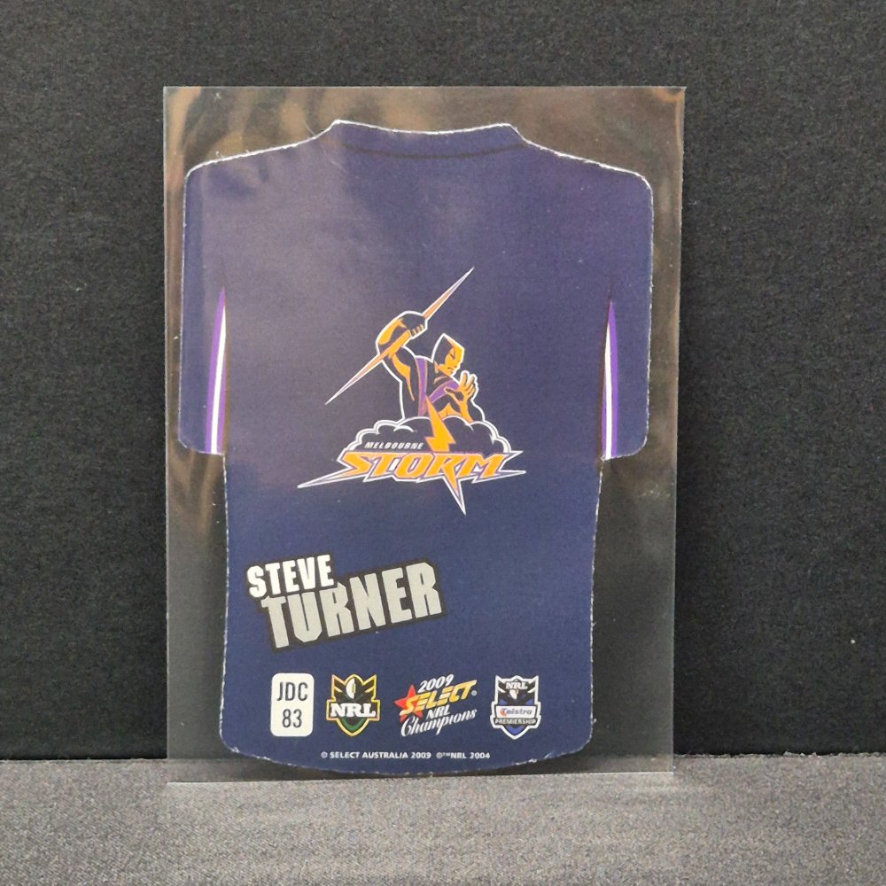 2009 NRL Select Champions - Jersey Diecut - JDC83 - Steve Turner