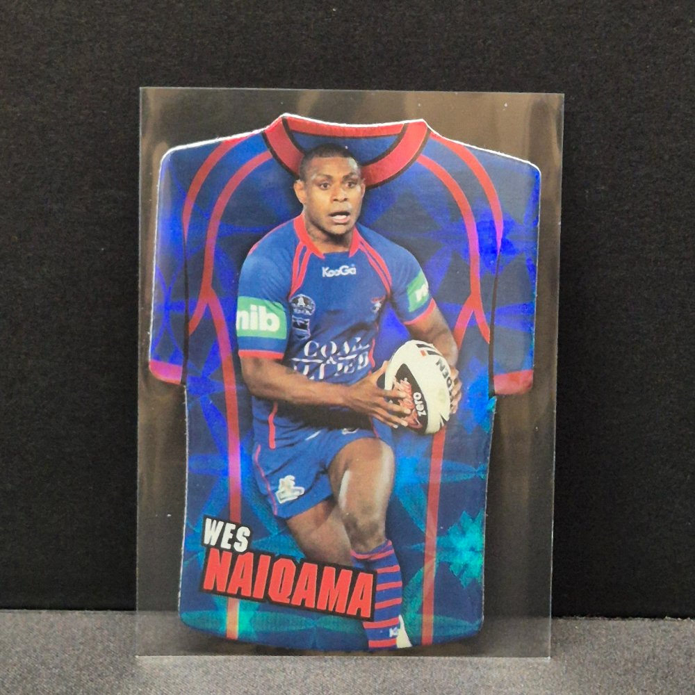 2009 NRL Select Champions - Jersey Diecut - JDC93 - Wes Naiqama