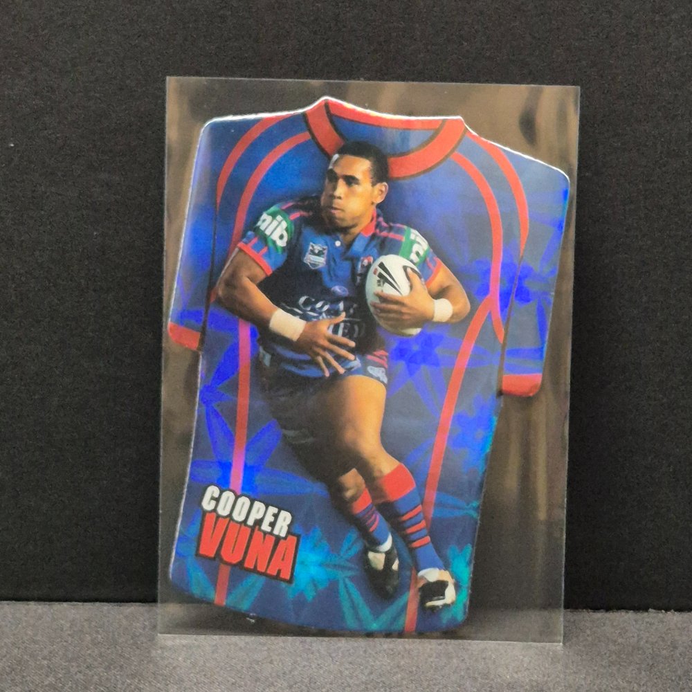 2009 NRL Select Champions - Jersey Diecut - JDC98 - Cooper Vuna