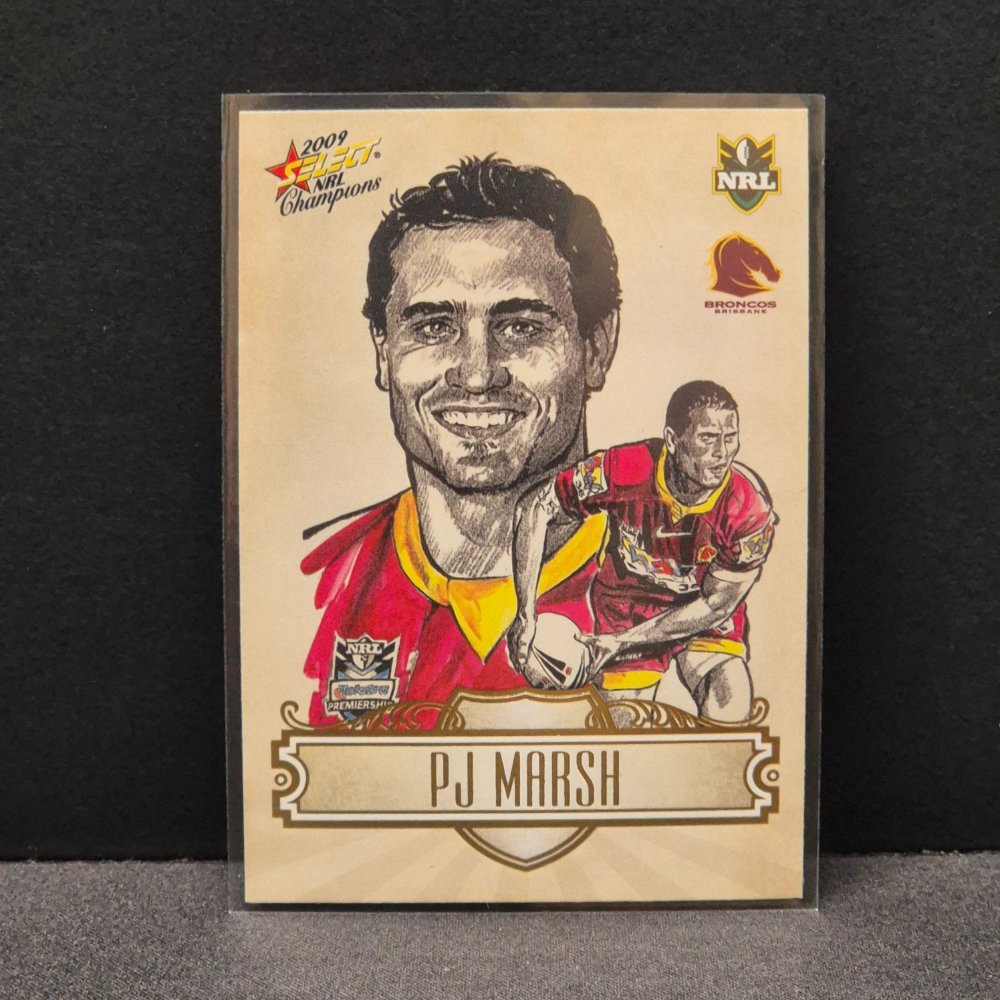 2009 NRL Select Champions - Sketch - SK2 - PJ Marsh