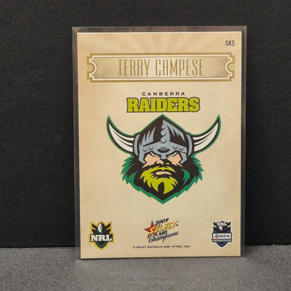 2009 NRL Select Champions - Sketch - SK5 - Terry Campese