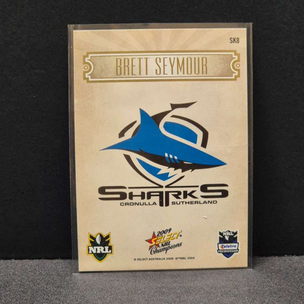 2009 NRL Select Champions - Sketch - SK8 - Brett Seymour