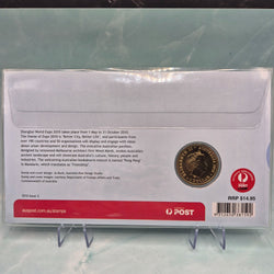 Back of 2010 $1 Perth Mint Shanghai World Exposition Australian Pavilion PNC