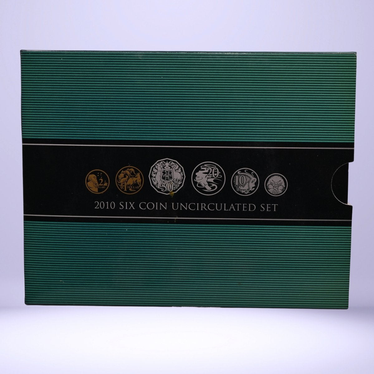 2010 Six Coin Uncirculated Mint Year Set outer cover