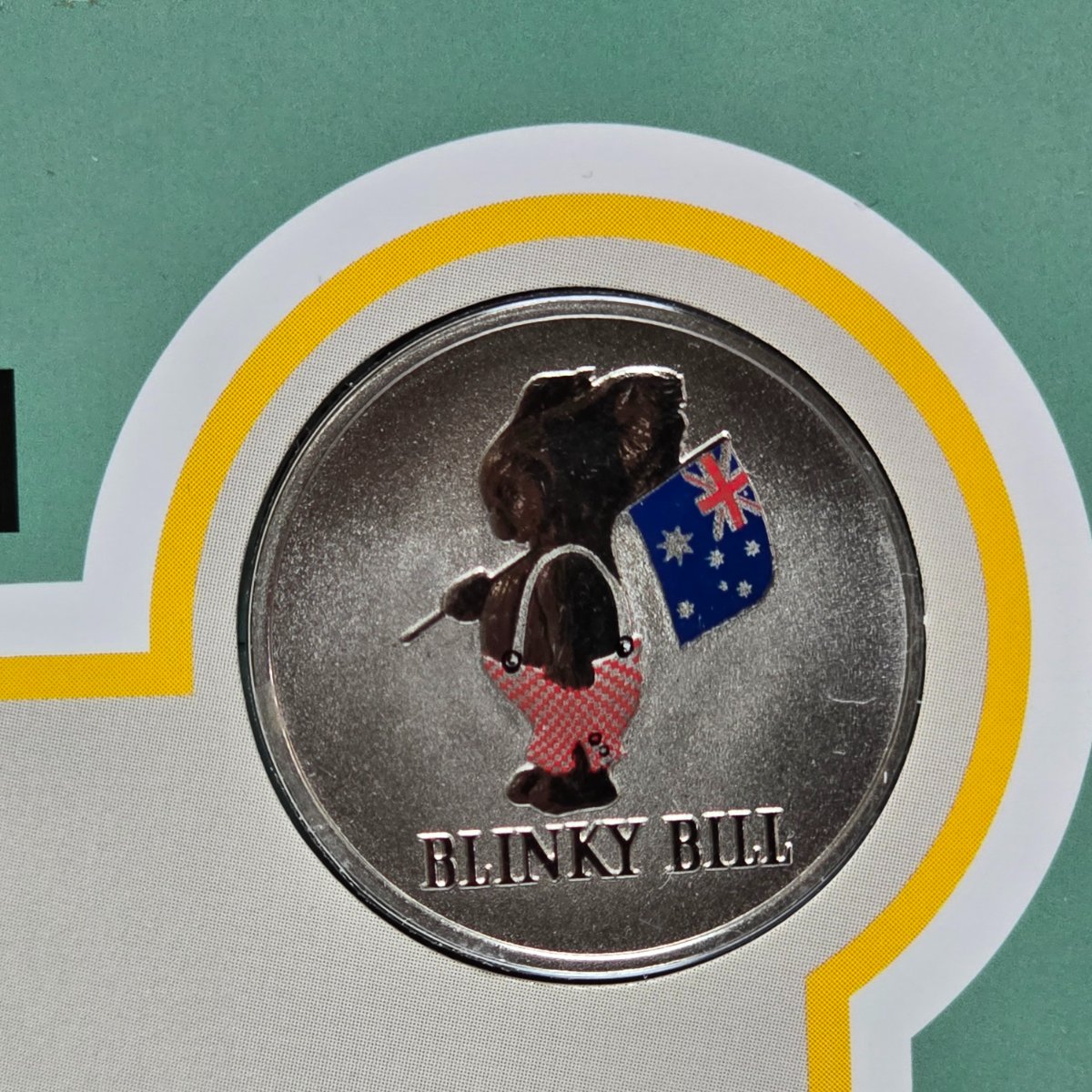 2010 Blinky Bill Baby Six Coin Mint Set with coloured Token