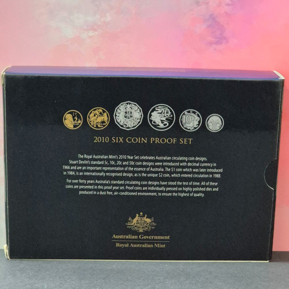 2010 Royal Australian Mint Six Coin Proof Set