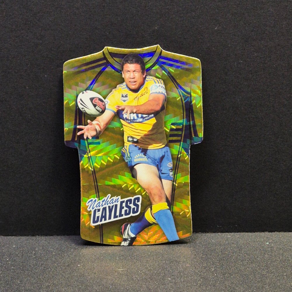 2010 NRL Select Champions - Jersey Diecut - JDC112- Nathan Cayless
