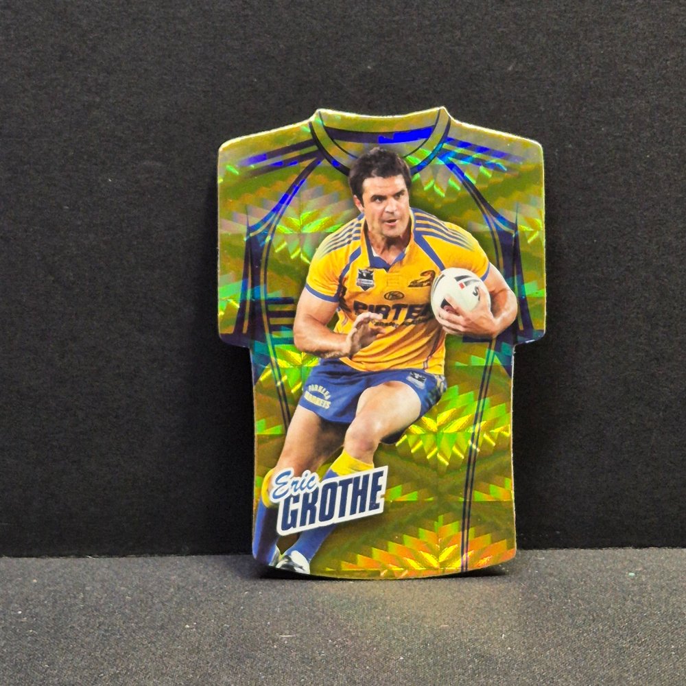 2010 NRL Select Champions - Jersey Diecut - JDC114- Eric Grothe