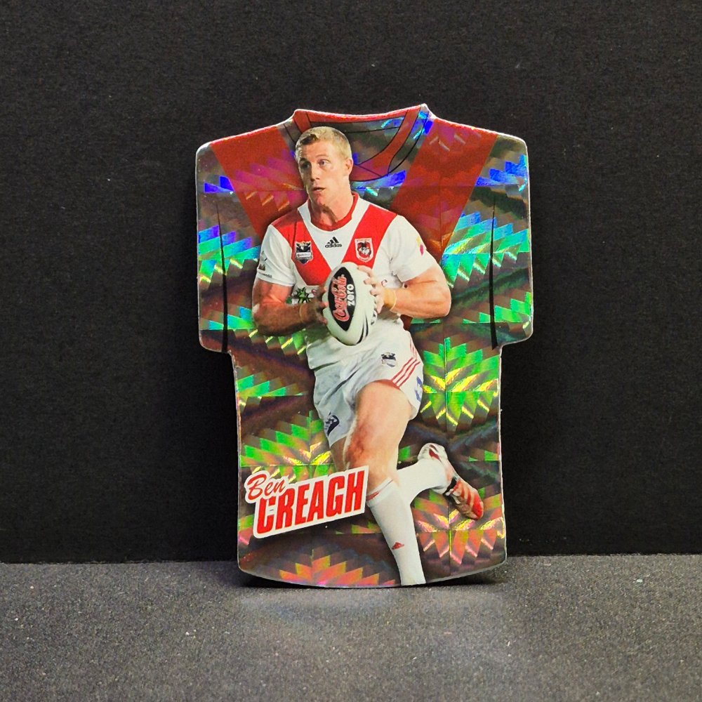 2010 NRL Select Champions - Jersey Diecut - JDC139- Ben Creagh