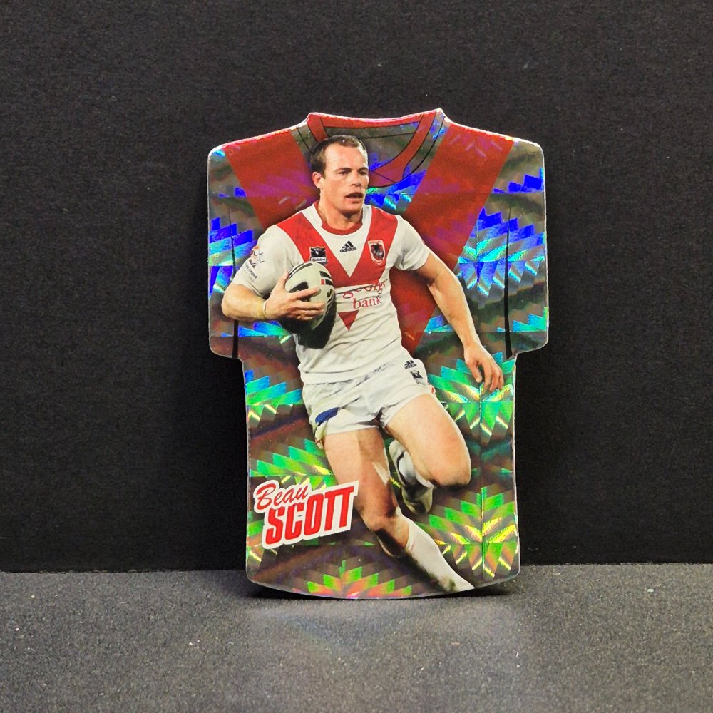 2010 NRL Select Champions - Jersey Diecut - JDC142- Beau Scott