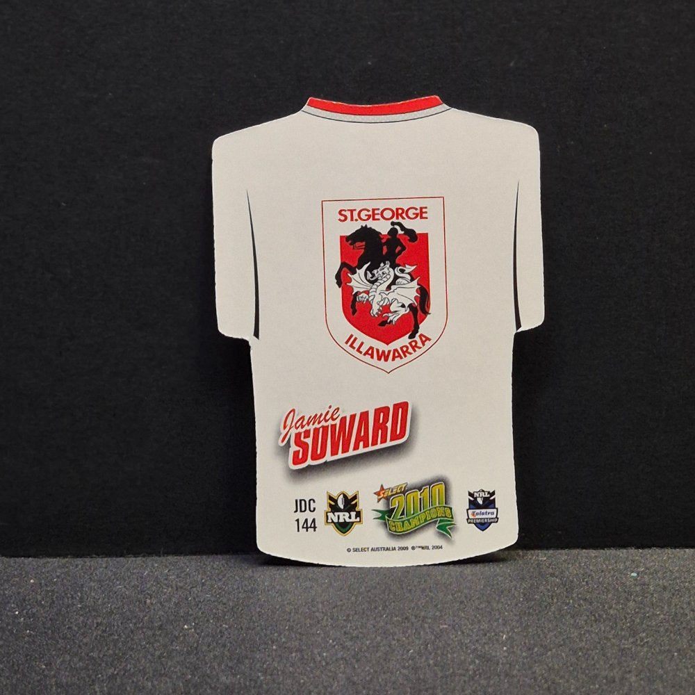 2009 NRL Select Champions - Jersey Diecut - JDC143- Jamie Soward