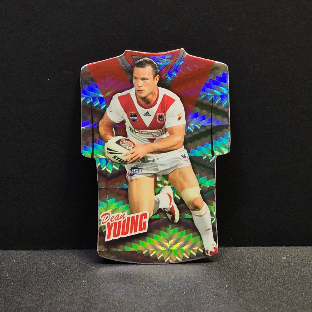 2010 NRL Select Champions - Jersey Diecut - JDC147- Dean Young