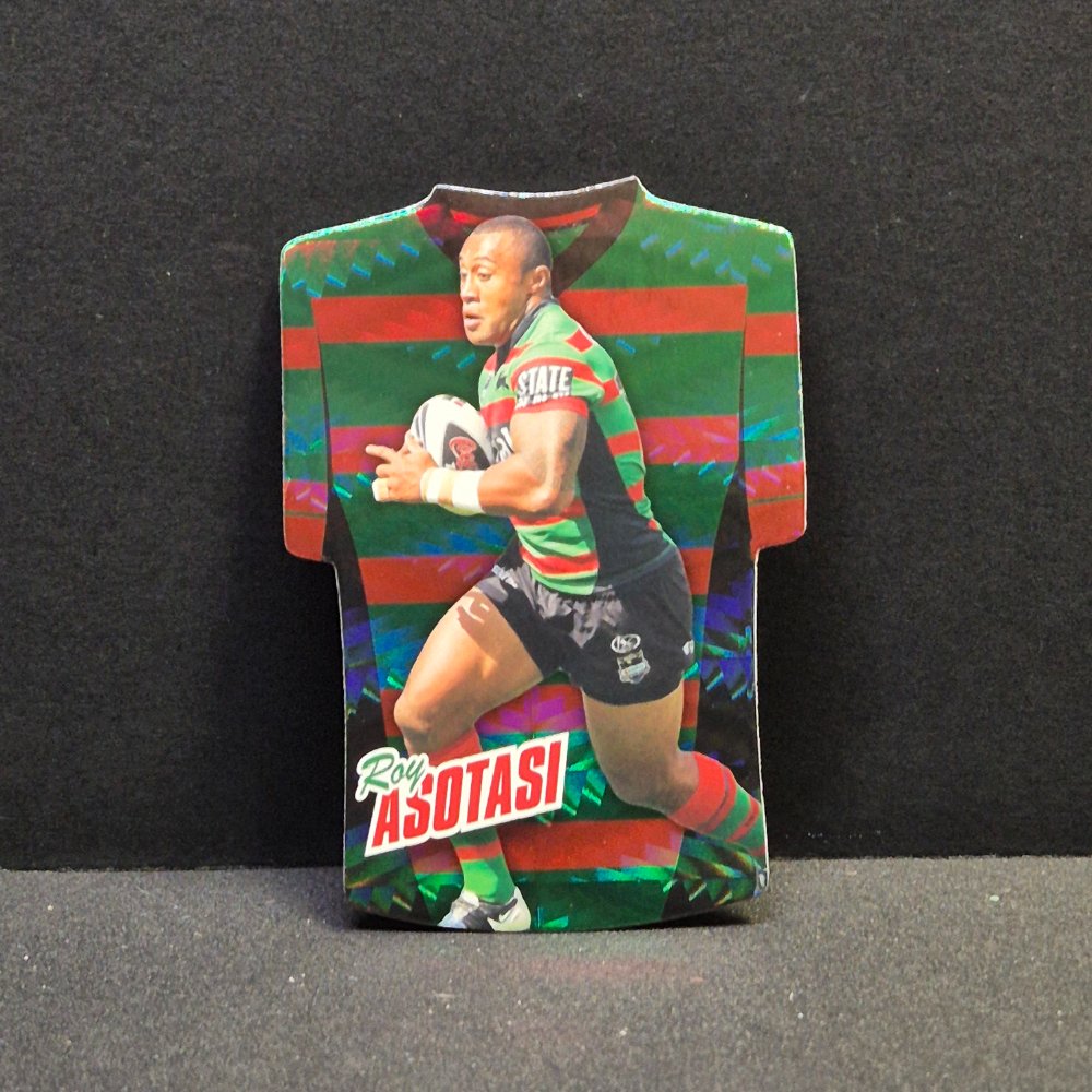 2010 NRL Select Champions - Jersey Diecut - JDC148- Roy Asotasi