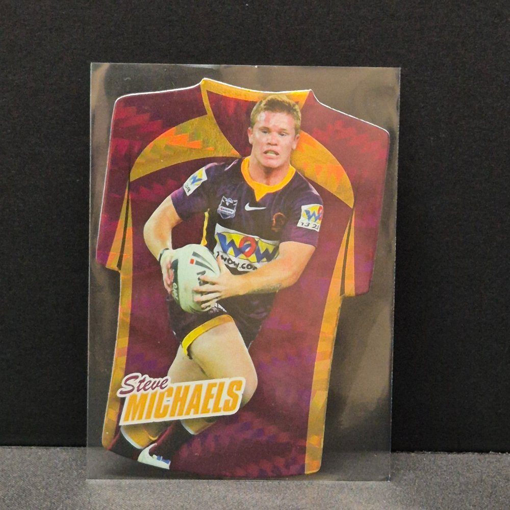 2010 NRL Select Champions - Jersey Diecut - JDC10- Steve Michaels