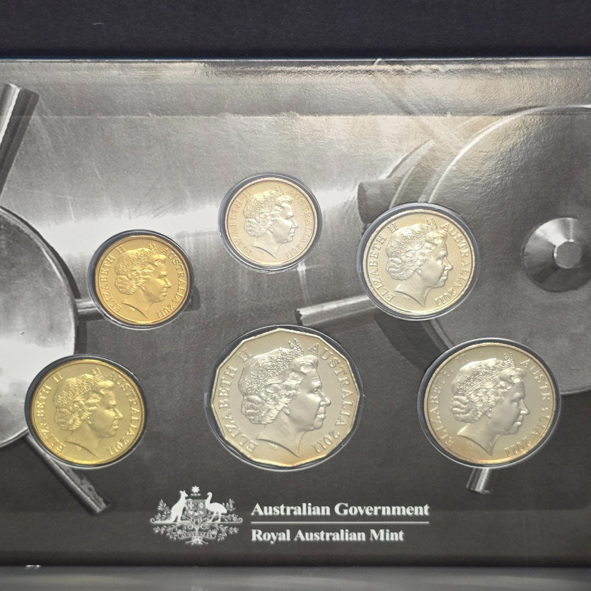 2011 Royal Australian Mint Six Coin Mint Set