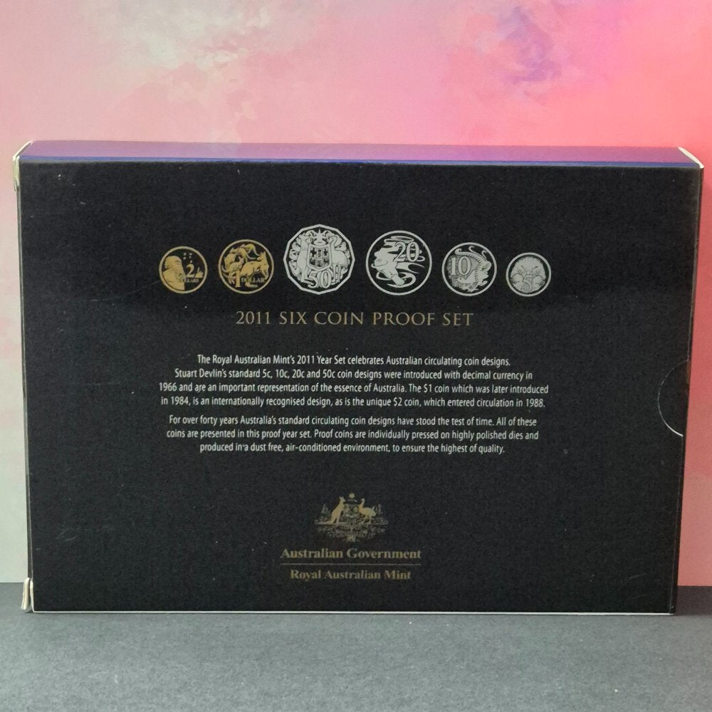 2011 Royal Australian Mint Six Coin Proof Set