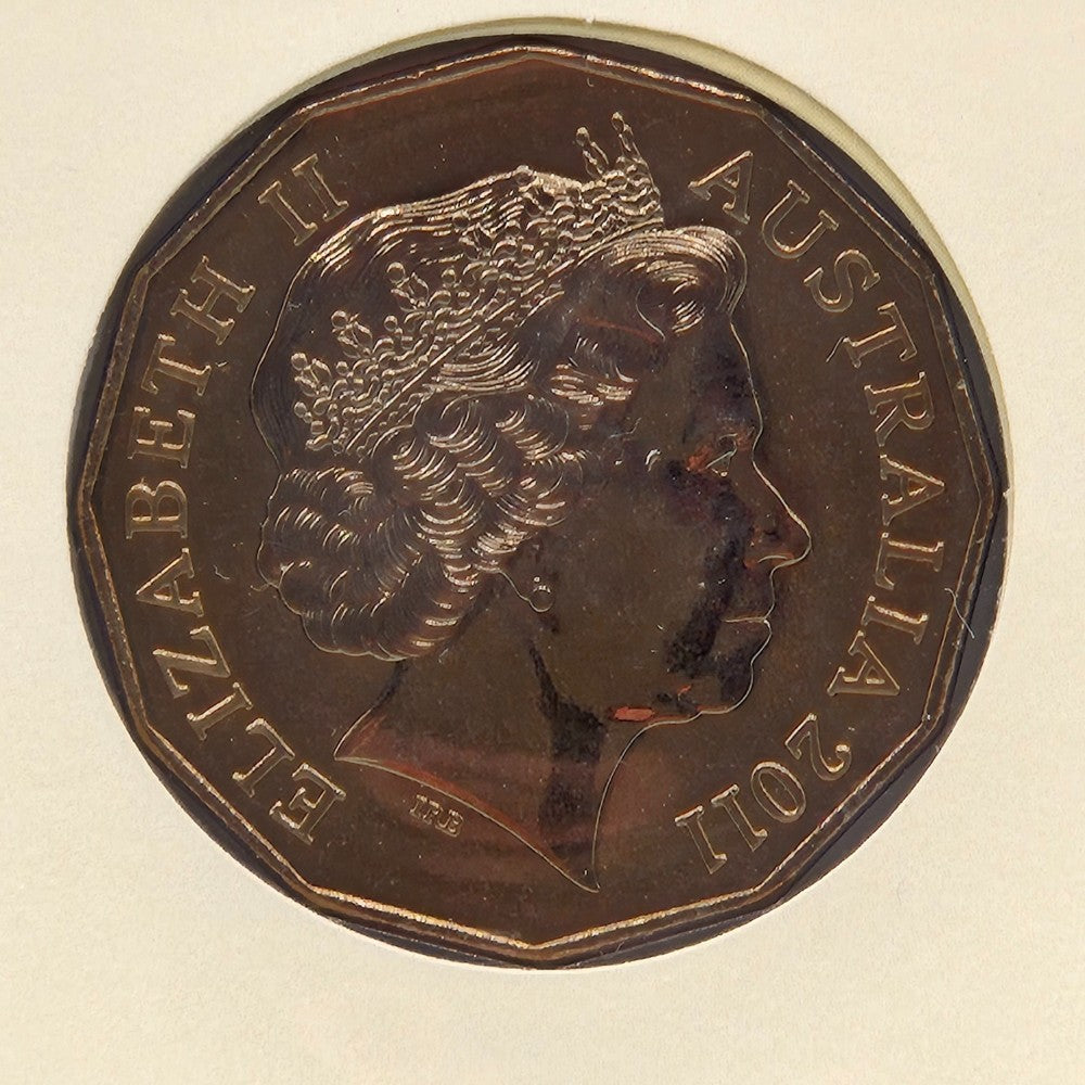 2011 50c Royal Wedding of HRH Prince William and Miss Catherine Middleton PNC