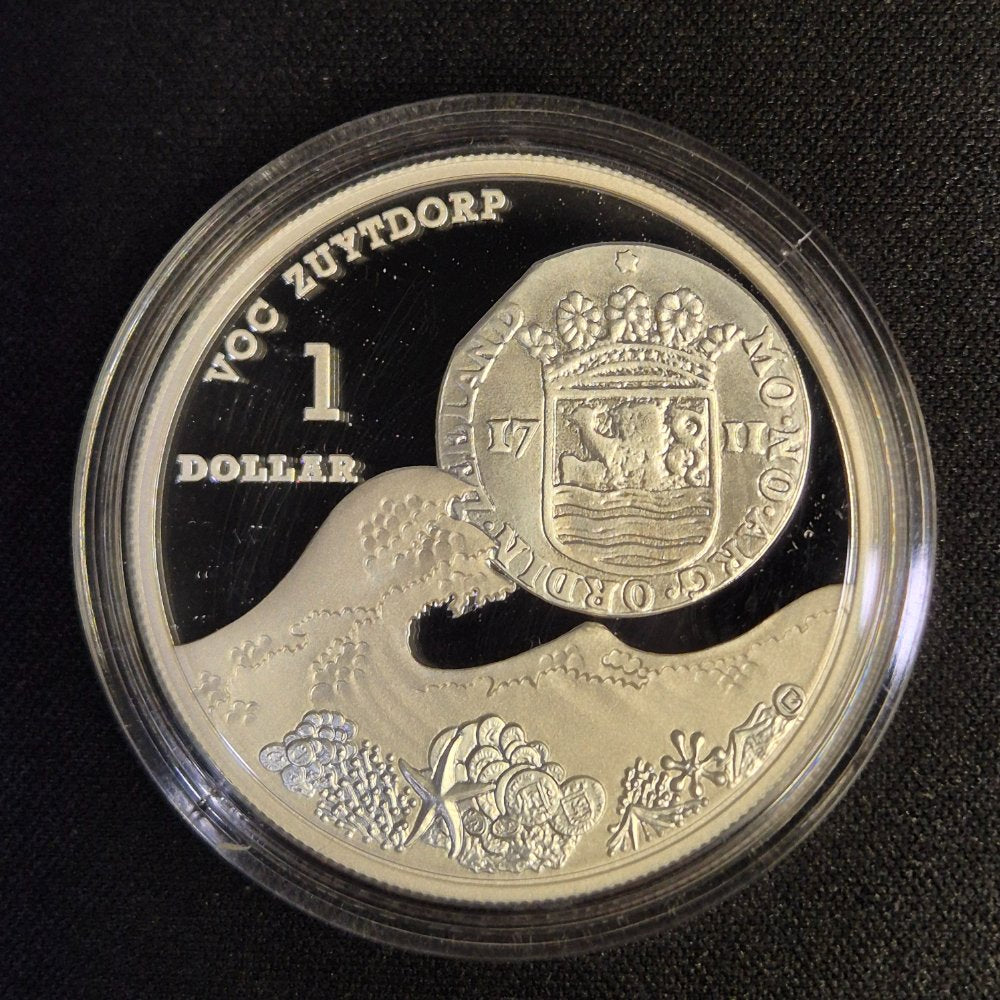 2011 $1 Subscription Fine Silver Proof Coin  - VOC Zuytdorp Shipwreck