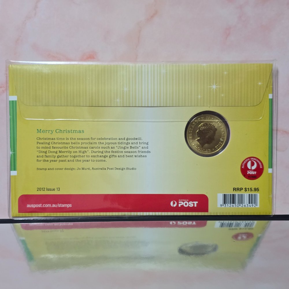 2012 $1 Perth Mint Merry Christmas PNC