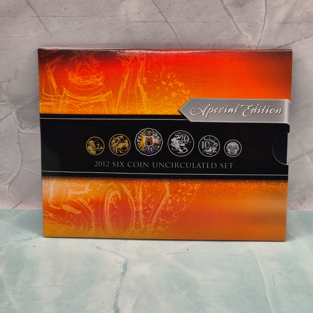 Special Edition 2012 Six Coin Uncirculated Set packaging