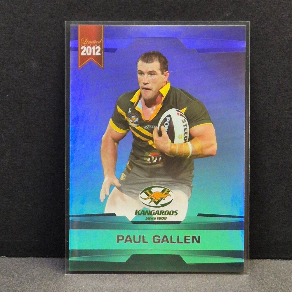 2012 NRL Limited Edition - Parallel - P3 - Paul Gallen