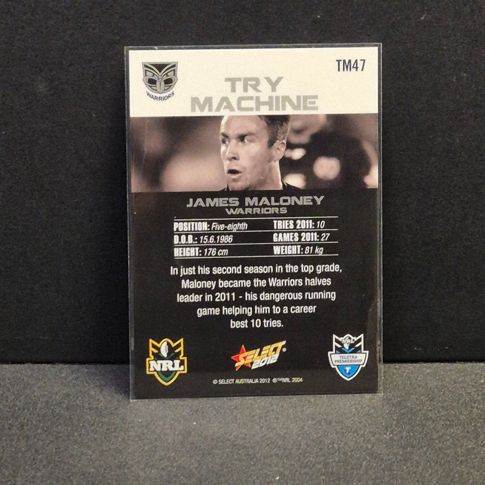2012 NRL Champions - Try Machine - TM47 - James Maloney