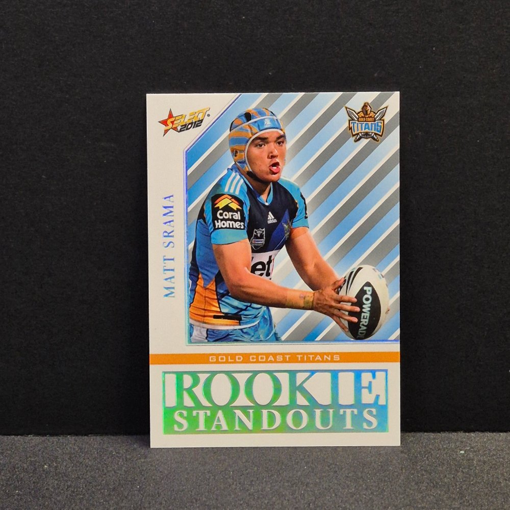 2012 NRL Champions - Rookie Standouts - RS7 - Matt Srama