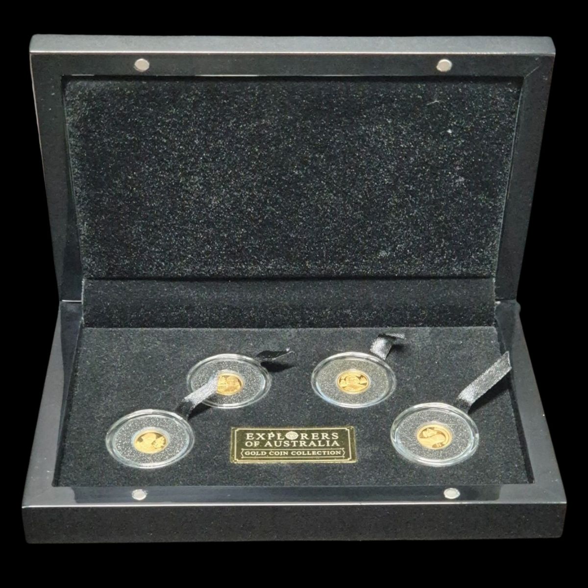2013 Tokelau $5 - Explorers of Australia 0.5g Gold Proof 4-Coin Collection