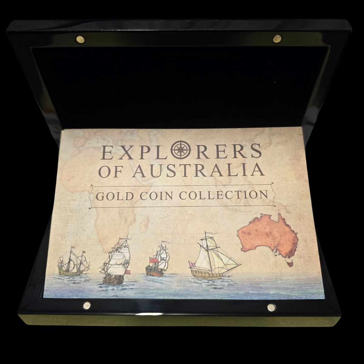 2013 Tokelau $5 - Explorers of Australia 0.5g Gold Proof 4-Coin Collection