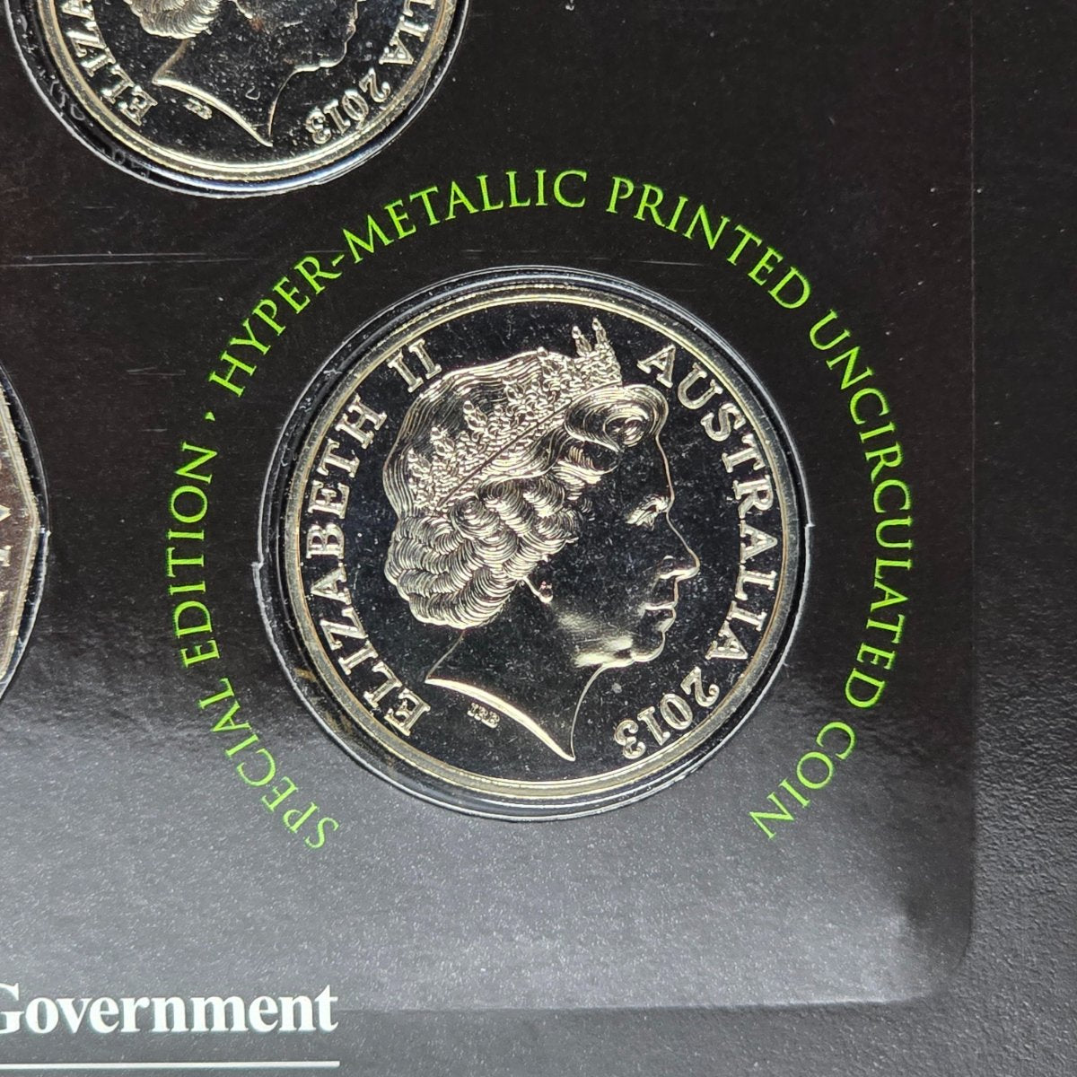 2013 Special Edition Six Coin Mint Set with Hyper Metallic 20c