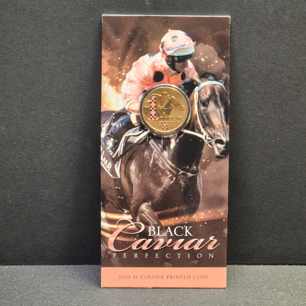 2013 $1 Black Caviar - Coloured Uncirculated Coin