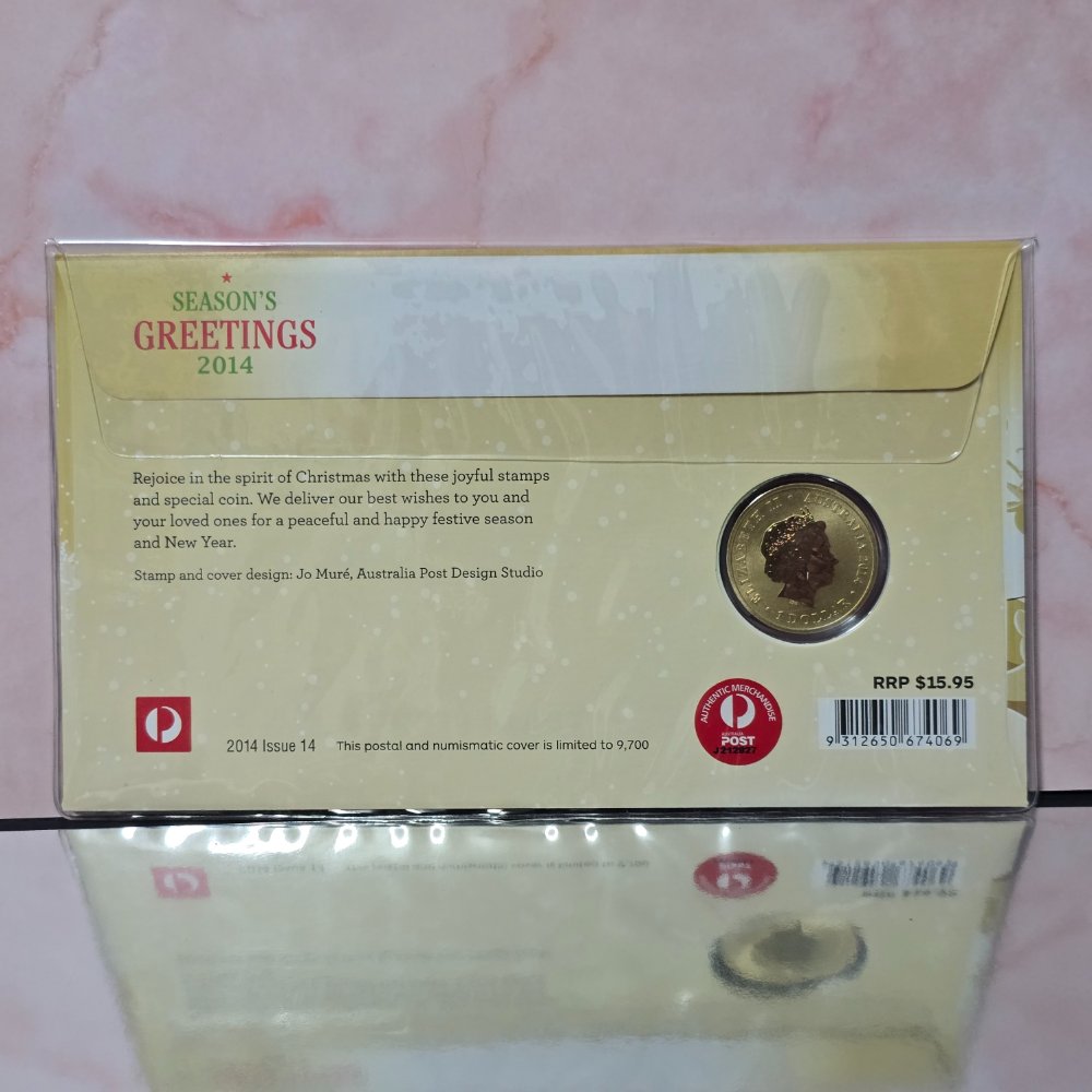 2014 $1 Perth Mint Season's Greetings PNC
