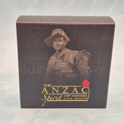 2014 1/4oz The ANZAC Spirit 100th Anniversary Coin Series outer packaging