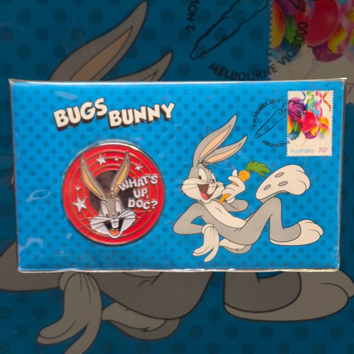 2015 Looney Tunes Bugs Bunny "What's Up, Doc?" PMC