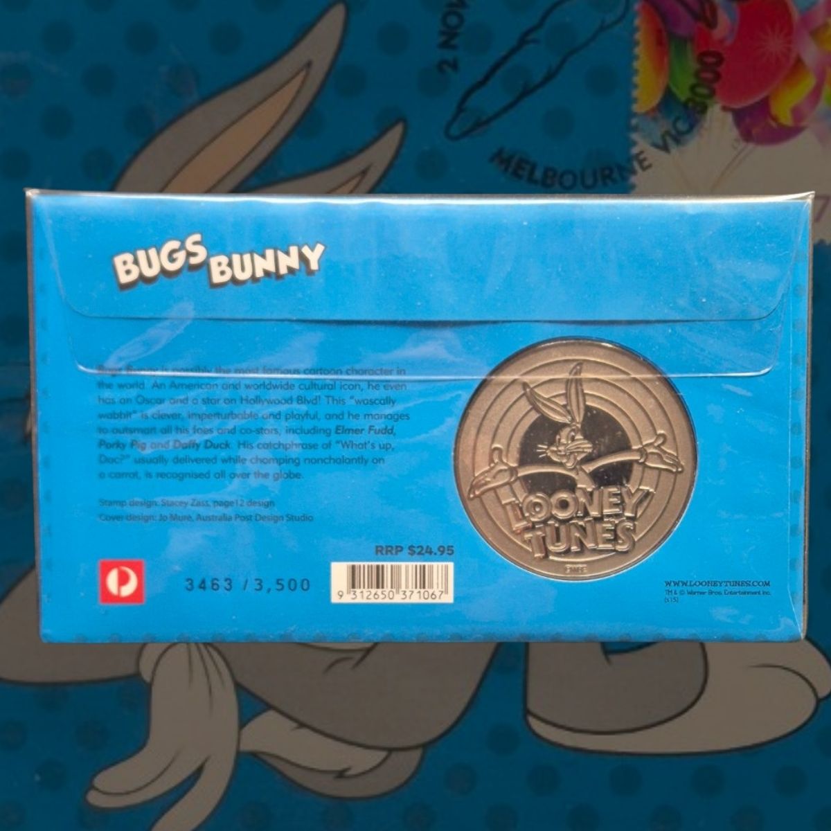 2015 Looney Tunes Bugs Bunny "What's Up, Doc?" PMC