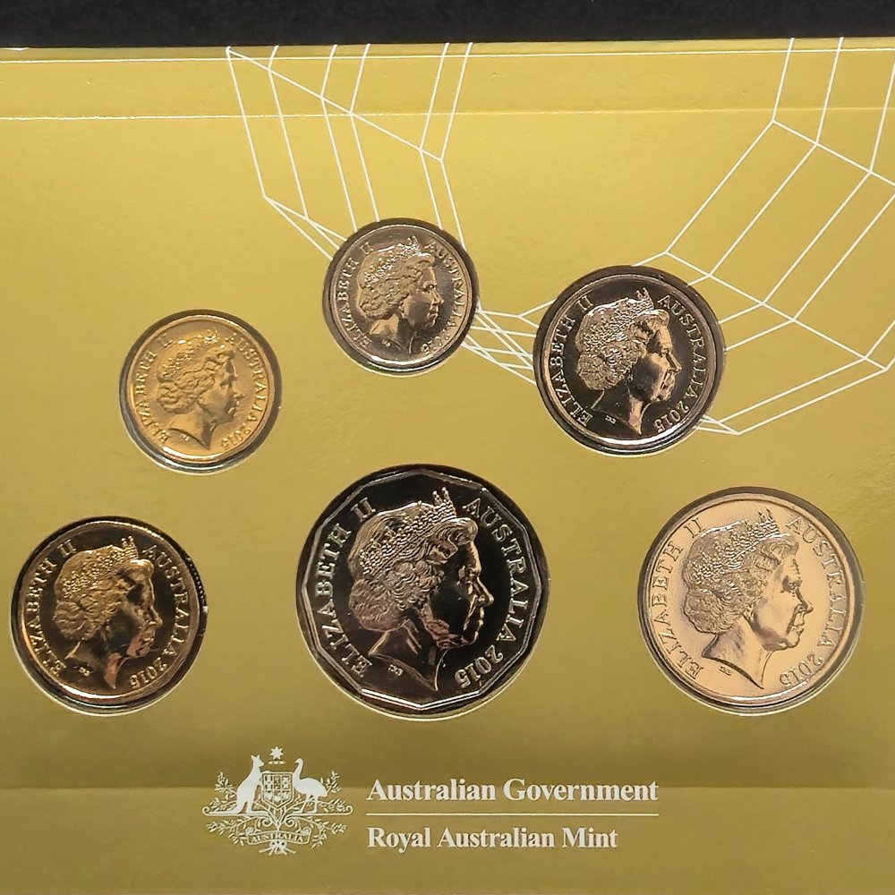 2015 50th Anniversary of the Royal Australian Mint Six Coin Uncirculated Mint Set