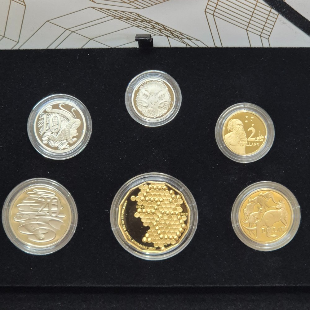 2015 50th Anniversary of the Royal Australian Mint Six Coin Proof Set
