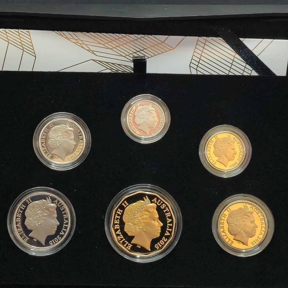 2015 50th Anniversary of the Royal Australian Mint Six Coin Proof Set