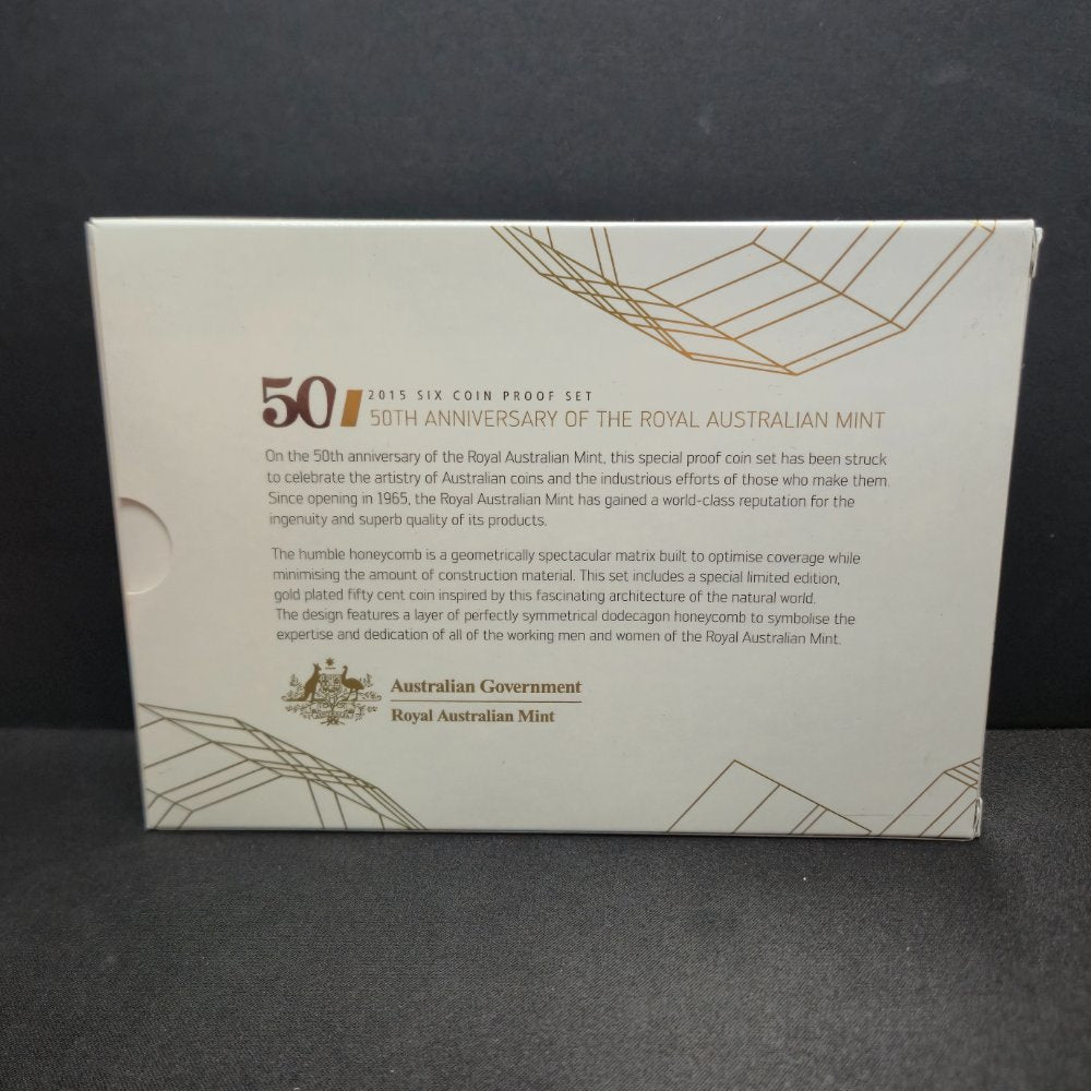 2015 50th Anniversary of the Royal Australian Mint Six Coin Proof Set