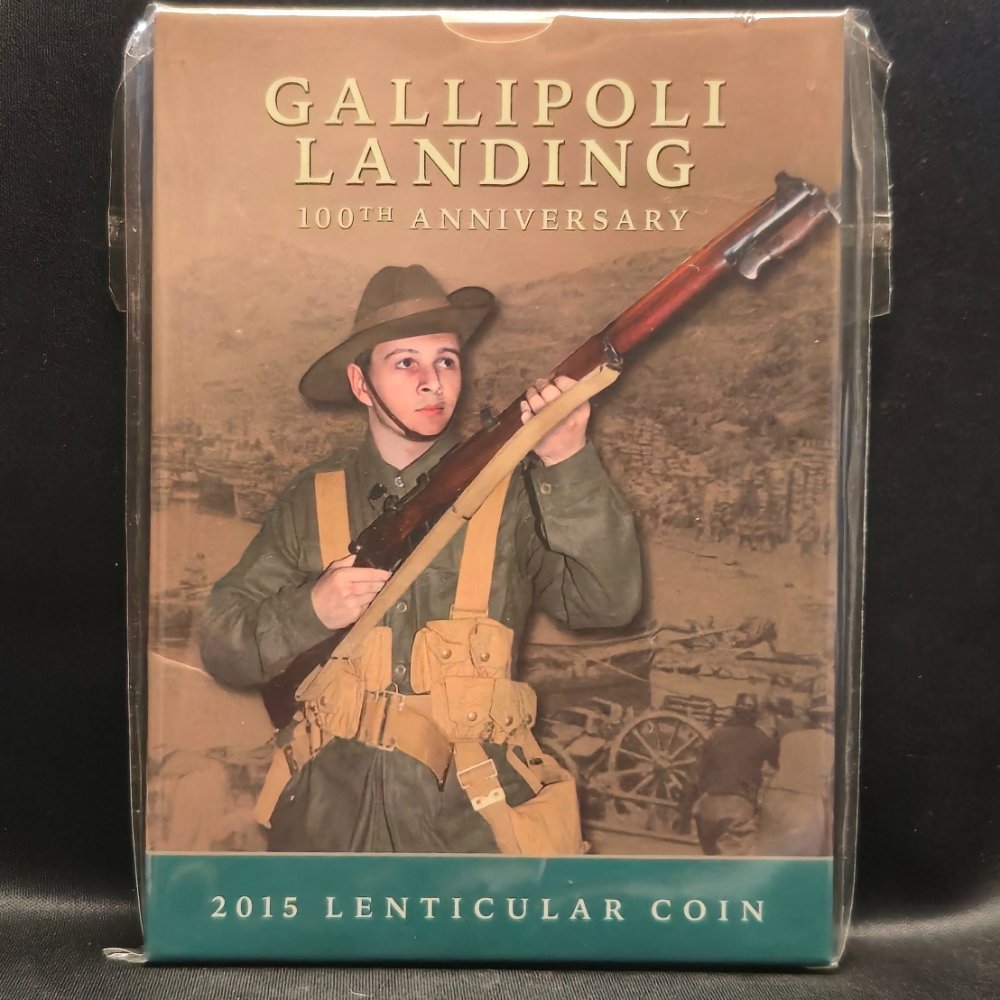 2015 $1 Centenary of the Gallipoli Landing Lenticular Coin