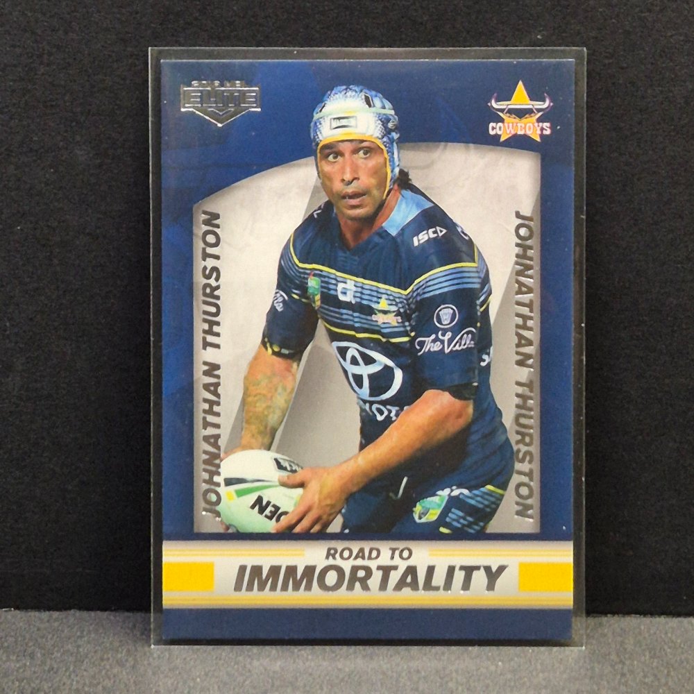 2016 NRL Elite - Road to Immortality - Box Card -  BC1 - Johnathan Thurston
