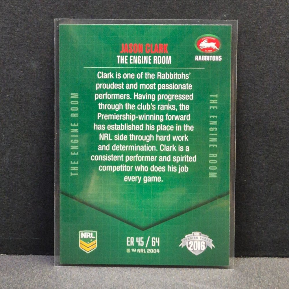 2016 NRL Elite - The Engine Room - ER45 - Jason Clark